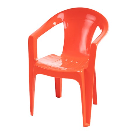 Silla Plástica Milán Rojo