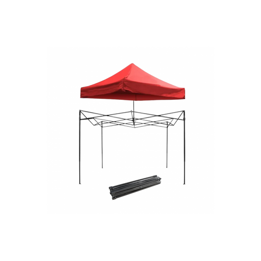 Toldo araña plegable 3×3 metros color Rojo